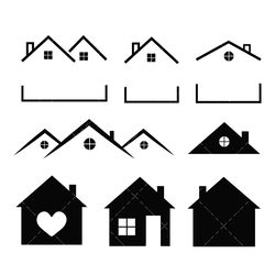 House SVG, PNG, PDF, House Roof SVG, Home SVG