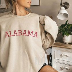 Alabama Football Sweatshirt, Vintage Alabama Sweatshirt, Bama Crewneck, Roll Tide Sweatshirt, University of Alabama Swea
