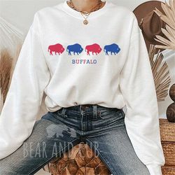 Buffalo Football Sweatshirt, Buffalos Sweatshirt, Football Sweatshirt, Buffalo Mafia, Buffalo Crewneck, Allen Sweatshirt