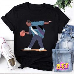 Stanley Plays Basketball From The Office T-Shirt, Stanley Hudson Shirt, The Office TV Show Shirt