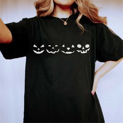 Cute Jack-O-Lantern Shirt, Halloween Shirt, Pumpkin Shirt, Fall Shirt, Spooky Season, Jack-o-Lantern T-Shirt, Vintage Co