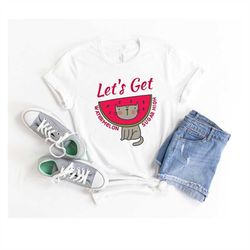 Watermelon Sugar T-Shirt, Funny Cat Shirt, HS Fan Shirt, Summer Vibes Shirt, Watermelon Cat Shirt, Cat Lover Shirt, Gift