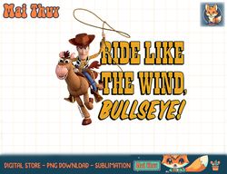 Toy Story - Ride Like The Wind Bullseye  T-Shirt copy png