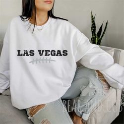 Las Vegas Football Sweatshirt, Vintage Style Las Vegas Football Crewneck, Football Sweatshirt, Vegas Shirt, Vegas Gift,