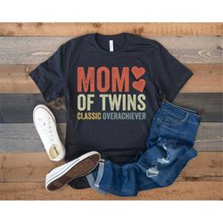 Twin Mom Shirt, Mom of Twins, Twin Mom Gifts, Expecting Mom Gift, Pregnancy Announcement, Pregnant Mom, Pregnant With Tw