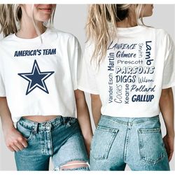 America's Team Shirt, Cowboys Shirt, Dallas Shirt, We Dem Boys Shirt, Americas Team Shirt, Cowboys Logo