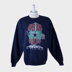 Vintage 1993 Dallas Cowboys Super Bowl 27 Sweatshirt,Dallas Cowboys Sweater,Cowboys Gift,Cowboys Crewneck,Cowboys Shirt,