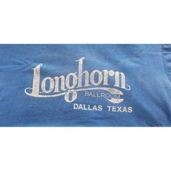 Longhorn Ballroom Dallas Texas live music venue Tshirt sex pistols Dewey Groom Bob Willis