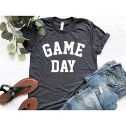 game day shirt, football shirt, football mom shirt, baseball mom shirt, sunday football, cute football shirt, baseball s