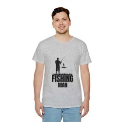 Custom tshirt with picture and text, T-Shirt Mens Fishing T shirt, Fisherman Gifts, oversized tshirt, tshirt dress, harr