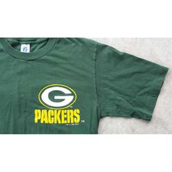 Vintage 1995 Green Bay Packers NFL Shirt / Tee (L) Made in USA