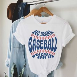 funny baseball shirt, no drama baseball mama shirt, baseball mama shirt, baseball mom shirt, baseball shirt, cute baseba