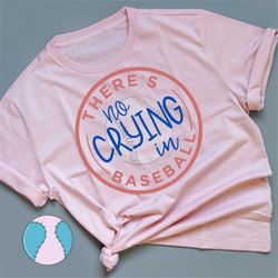 baseball mom shirt || there's no crying in baseball || baseball shirt || baseball grandma || unisex baseball shirt