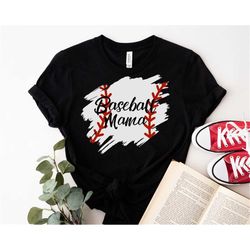 baseball mom shirt, baseball shirt, baseball mama shirt