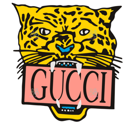 Gucci Leopard Head Svg, Gucci Svg, Leopard Svg, Leopard Head Svg, Brand Logo Svg, Instant Download