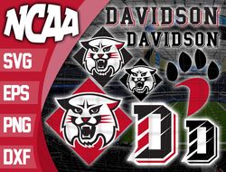 Logo Davidson Wildcats 2 bundle ncaa svg, ncaa svg ,Instant downdload