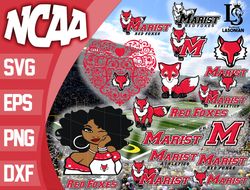 Marist Red Foxes bundle ncaa svg, ncaa svg, Instant Download