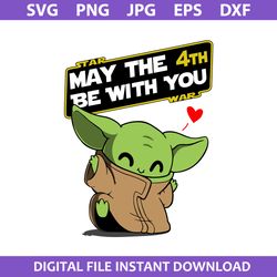 Star Wars May The 4th Be With You Svg, Star Wars Movie Svg, Star Wars Svg, Jpg Png Dxf Eps File