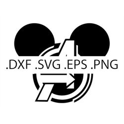 Avengers Ears - Marvel Mickey Ears - Digital Download, Instant Download, svg, dxf, eps & png files included!