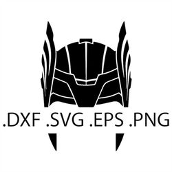 Thor Helmet - Digital Download, Instant Download, svg, dxf, eps & png files included!
