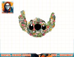 Disney Lilo & Stitch Floral Stitch Face T-Shirt.pngDisney Lilo & Stitch Floral Stitch Face T-Shirt copy png