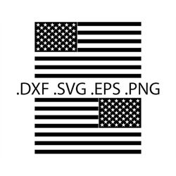 American Flag - Digital Download, Instant Download, svg, dxf, eps & png files included!