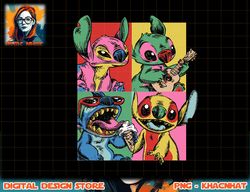 Disney Lilo & Stitch Grunge Box Up T-Shirt copy png