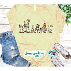 Winnie the Pooh Parade SUBLIMATION PNG only Hundred Acre Woods Honey sublimation Screenprint print Download Pooh Digital