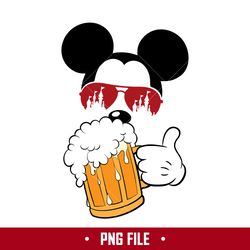 Minnie Beer Mug Png, Minnie Drinking Beer Png, Minnie Mouse Png, Disney Png Digital File