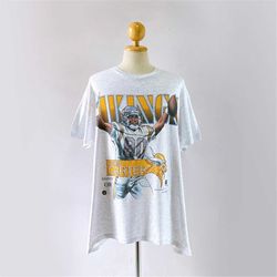 90s Cris Carter Player Minnesota Vikings NFL T-shirt (size XL)