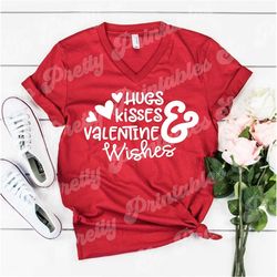 Valentines Day Svg, Hugs And Kisses Svg, XOXO Svg, Love Svg, Digital, valentine Teacher Svg, Party Svg, Valentines Day P