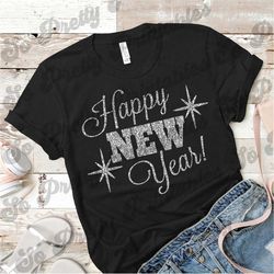 New Year Svg, Happy New Year Svg, Holiday Svg, Champagne Svg, Digital, New Years Group Svg, Party Svg, New Years Party,