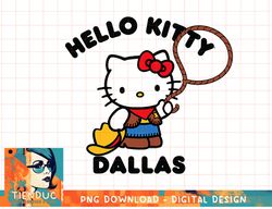 Hello Kitty Dallas Texas T-Shirt copy png