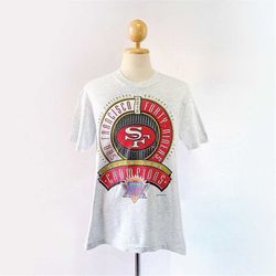 90s San Francisco 49ers NFL Football T-shirt (size L)