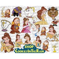 Beauty And The Beast Svg, Beauty And The Beast Cricut, Belle Svg, Belle Cricut, Beauty Beast Svg, Beauty Beast Svg
