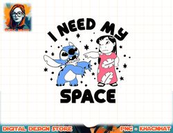 Disney Lilo & Stitch I Need My Space T-Shirt copy png
