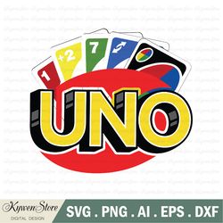 Uno Funny Playing Game Card Svg, Uno Svg, Play Card Svg, Instant Downloads