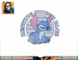Disney Lilo & Stitch Resting Stitch Face T-Shirt copy png
