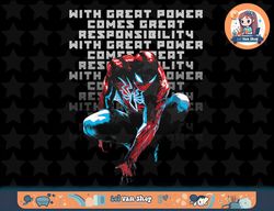 Marvel Spider-Man Great Power Causes Heroic Deeds T-Shirt T-Shirt copy