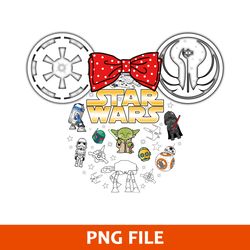 Star Wars Disney Png, Mickey Ears Star Wars Png, Disney Png, Star Wars Png Digital File