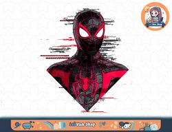 Marvel Spider-Man Miles Morales Glitch Big Face T-Shirt copy
