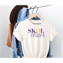 SKOL sister - Vikings - NFL - Football - Womens T-Shirt
