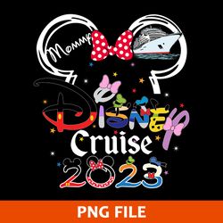 Mommy Disney Cruise 2023 Png, Minnie Cruise Png, Disney Png Digital File