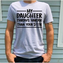 Softball Parent Shirt,Softball Shirts,Softball Dad,Softball Mom,Dad Shirts,Mom Shirts,Proud Parent Shirt,Girl Dad,Girl M