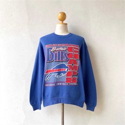 90s Buffalo Bills NFL Sweatshirt (size L)