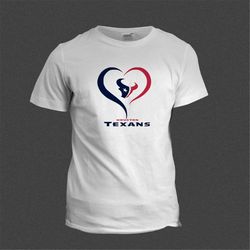 NFL heart favorite NFL foot ball Team sport tshirt  your favorite team personalize available