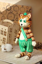 Findus Crochet Pattern Amigurumi Toy PDF English Pettson