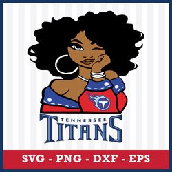 Tennessee Titans Girl Svg, Tennessee Titans Svg, NFL Svg, Png Dxf Eps Digital File