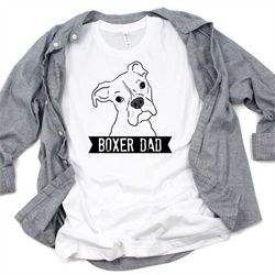 boxer dad t-shirt, boxer daddy shirt, boxer dad gift, boxer gift, boxer lover t-shirt, boxer lover gift, cute boxer shir