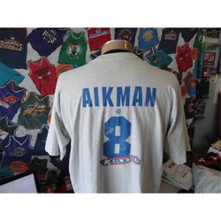Vintage 90's NFL Dallas Cowboys Troy Aikman KPLX 99.5 Radio Station T Shirt XL